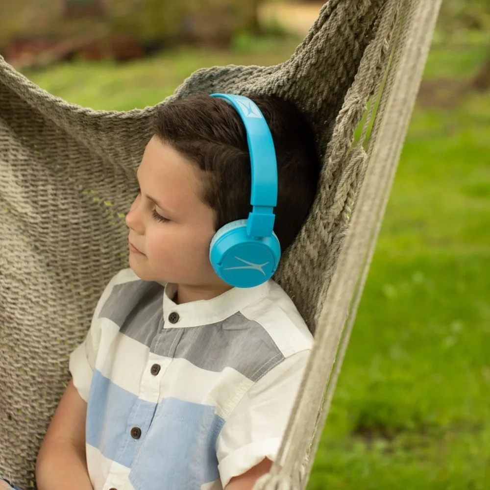 Altec Lansing KID SAFE 2-IN-1 Headphones--On-Ear-Bluetooth Wireless- Wireless